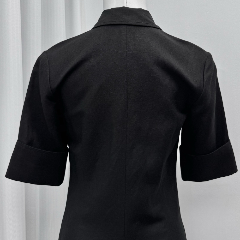 SIMKHAI Claudine Short Sleeve Shirt Midi Dress - Picture 10 of 14
